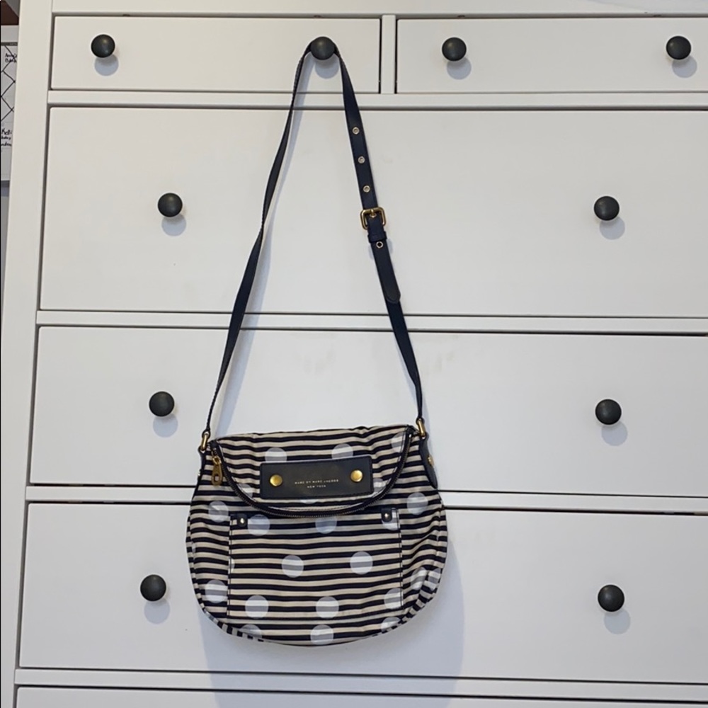 MARC BY MARC JACOBS striped purse